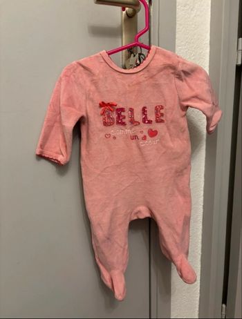 Babigros en velours kitchoun 3 mois 