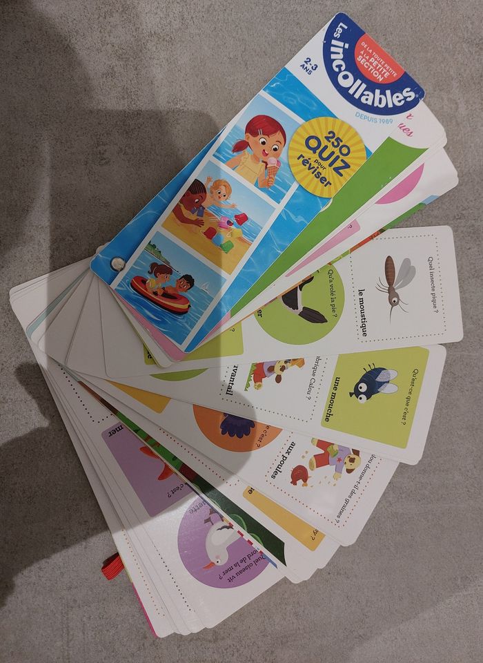 Les incollables 2/3ans