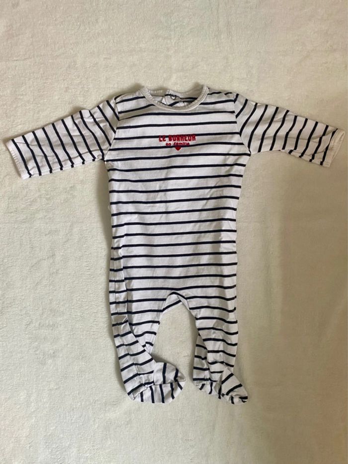 Lot de 4 pyjamas - taille 3 mois - photo numéro 3