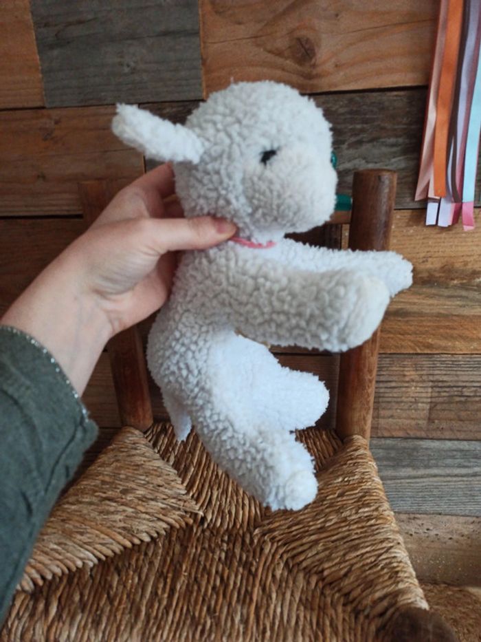 Peluche mouton agneau Boulgom vintage BE - photo numéro 4