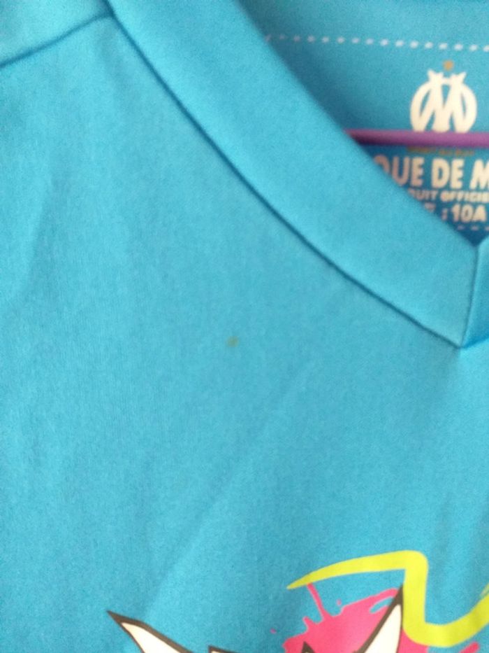 Tee-shirt sport OM bleu - photo numéro 8