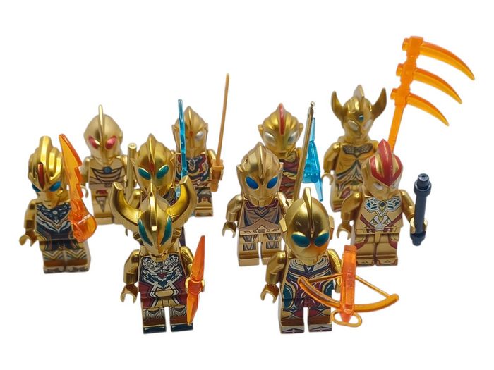 Lot de 10 Figurines Gardien Galactique-Compatible Lego