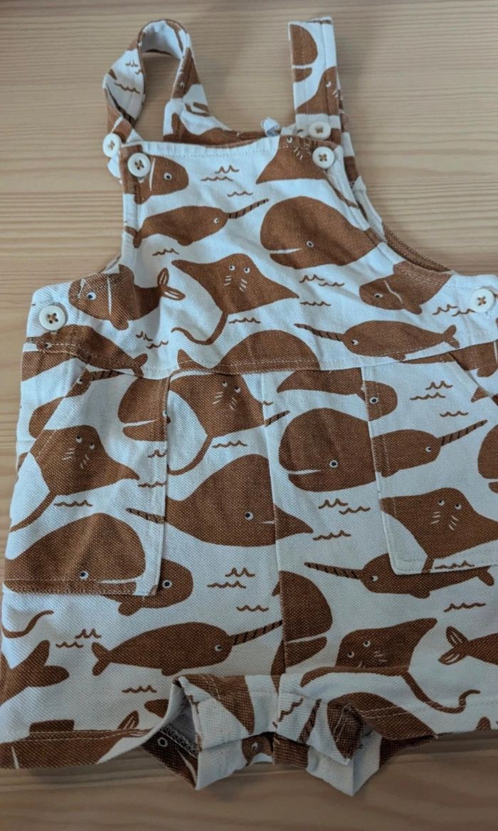 Lot ete 4 salopettes + short sergent major 24 mois - photo numéro 2