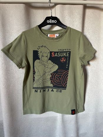 T-shirt kaki ninja 8 ans Naruto 
