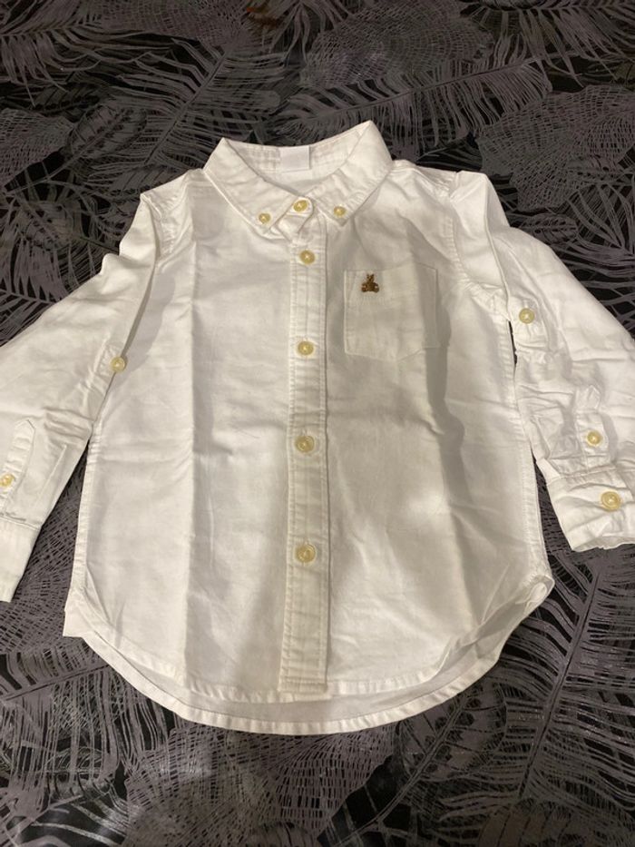 Chemise blanche gap avec ours