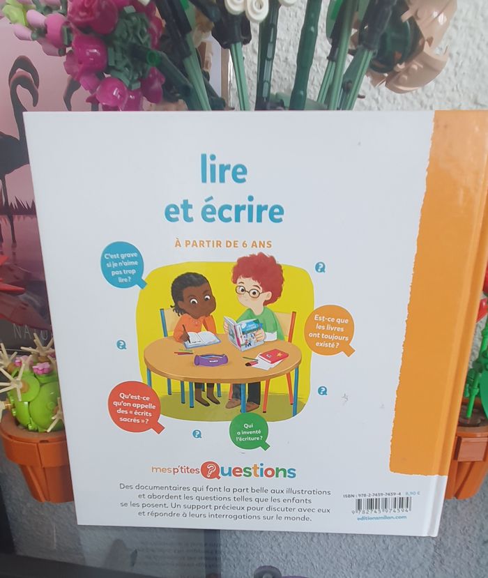 Livre Mes p'tites questions "Lire et écrire" - photo numéro 2