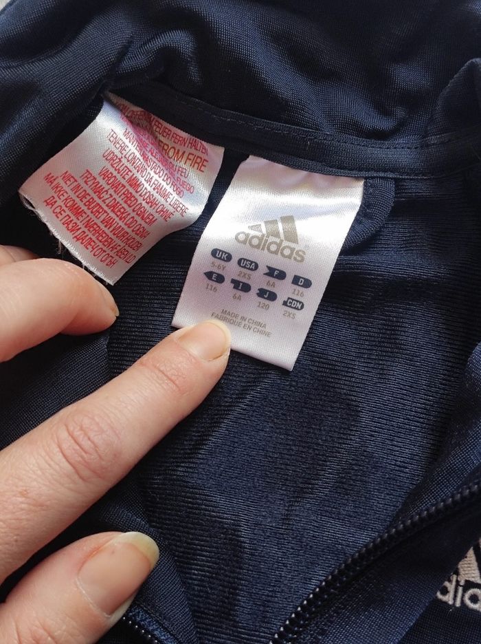 Veste sportive bleu 6ans - photo numéro 4