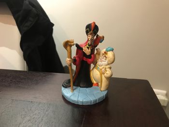 Figurine jafar - sultan - iago aladdin