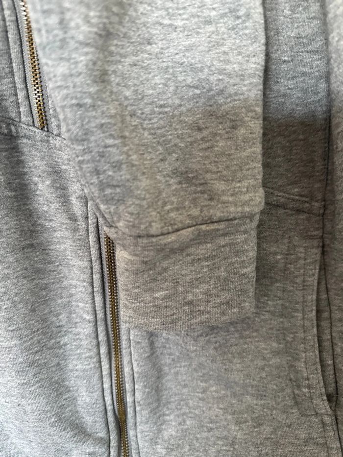 Veste à capuche zippée Puma Femme – Taille M – Gris chiné – Très bon état - photo numéro 7