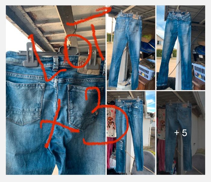Lot jeans femme