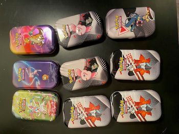 Lot de mini tin Kanto, 10.5 et 8.5