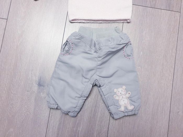 Ensemble 2 pièces. Fille 3 mois. Marque Love Tikea/ Tex - photo numéro 3