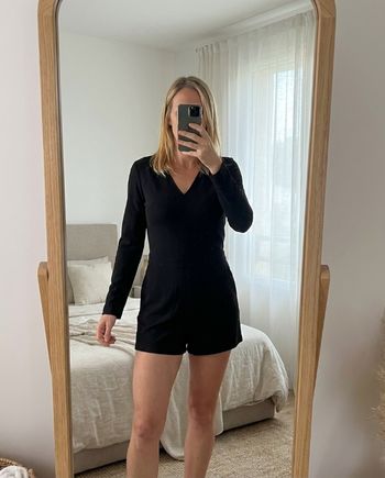 Combishort noire American Vintage – Manches longues