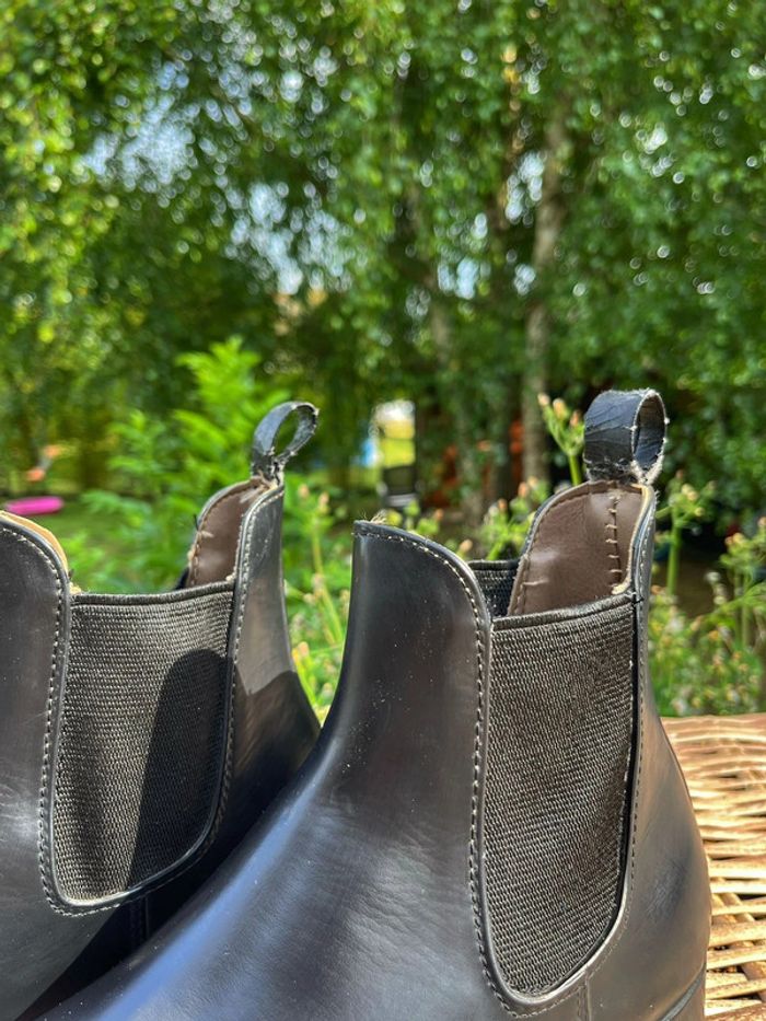Bottine - Botte - Aigle - Imperméable - Vintage - Jodhpur 420 - Noir - 42 - photo numéro 5