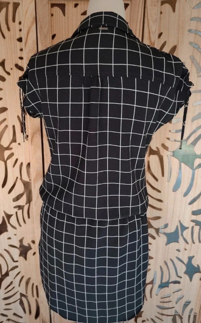 Robe à carreaux col chemise T XS Bonobo - photo numéro 5