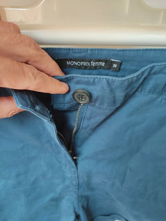 Short taille haute marine S - photo numéro 6