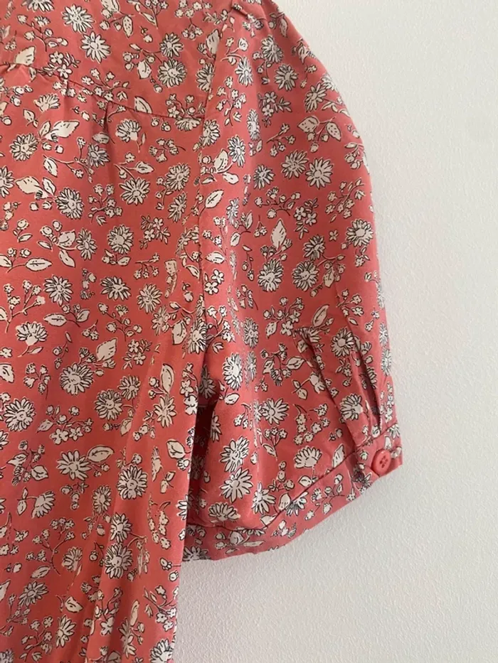 Robe cache coeur comptoir des cotonniers fleurie en 36 - photo numéro 9