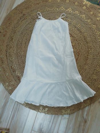 Robe blanche été 8 ans
