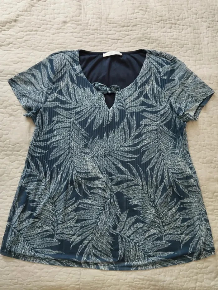 Blouse Armand Thiery bleu taille M - photo numéro 2