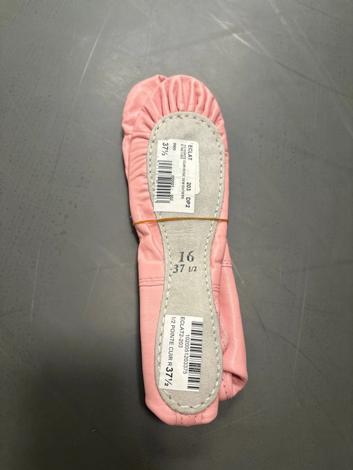 Chaussons de danse en cuir