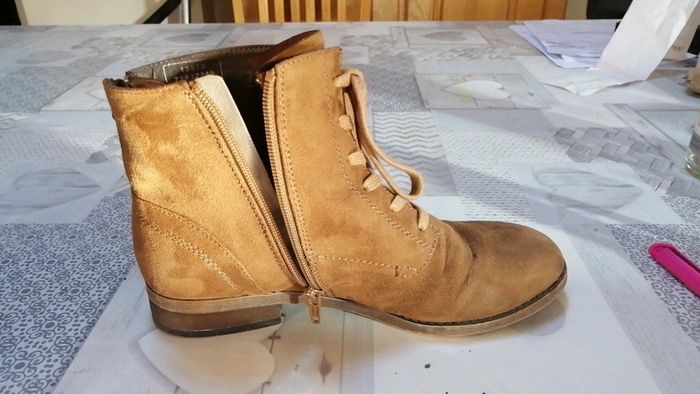 Bottines Nubuk 38 - photo numéro 2