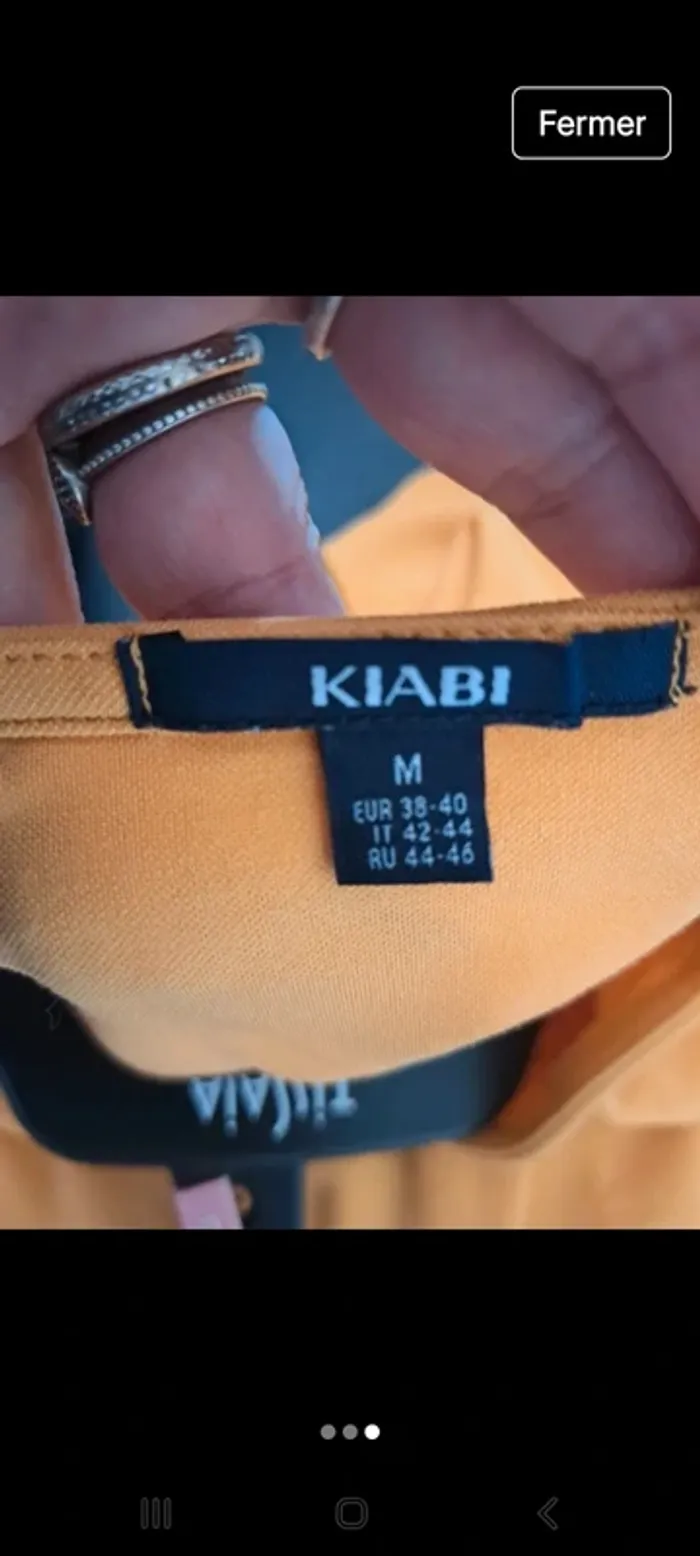 Blouse Kiabi M - photo numéro 3