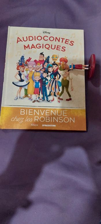 Audio conte Bienvenue chez lez robinsons