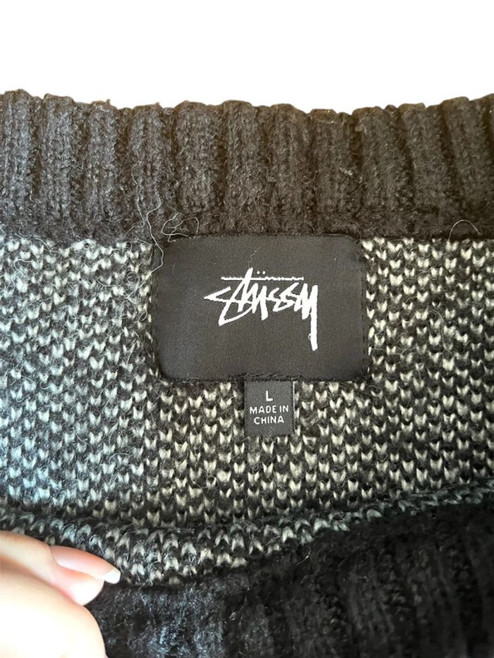 pull NOIR stussy - photo numéro 3