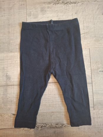 Leggings bleu marine fille 6 mois