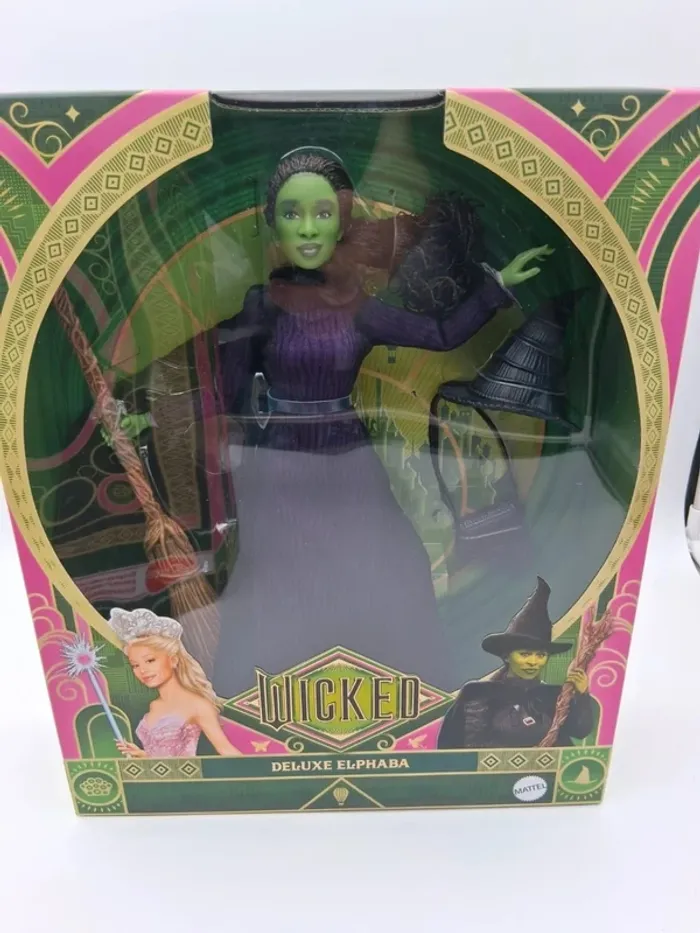 Lot 2 poupées Wicked – Deluxe Elphaba & Glinda - photo numéro 3