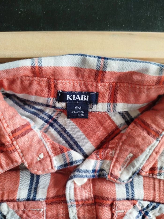 Chemise garçon taille 6mois - photo numéro 3