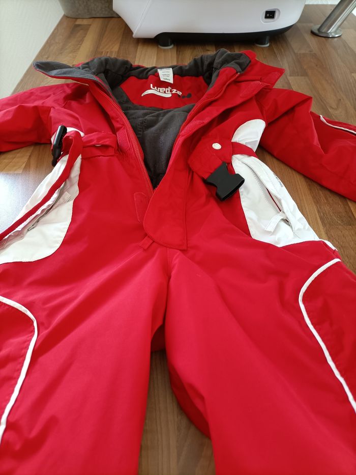 Combinaison ski rouge et blanc Decathlon 4 ans - photo numéro 6