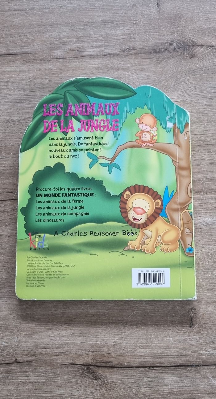 Livre Les animaux de la jungle - photo numéro 7