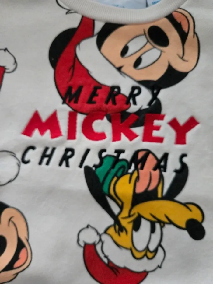 Pull de Noël mickey 3/4ans - photo numéro 3