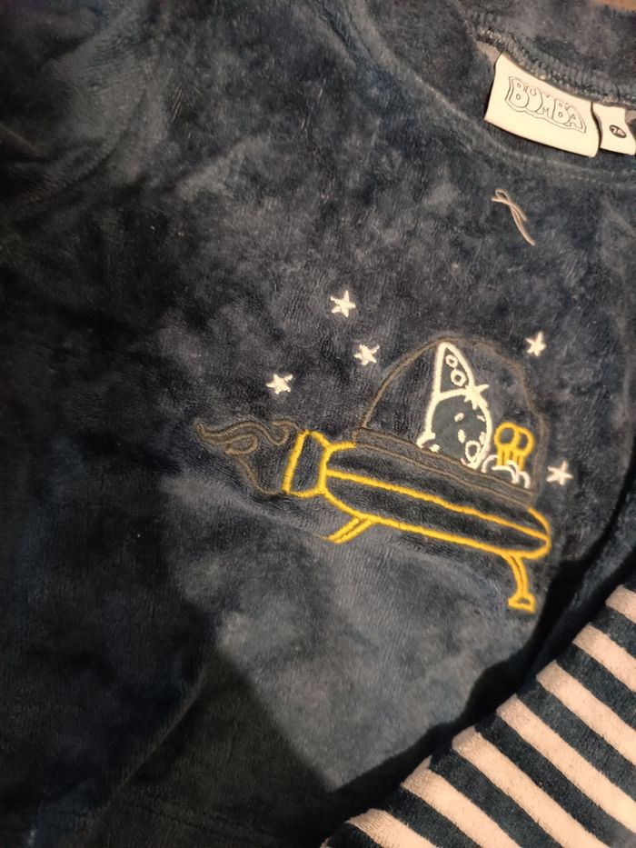 Pyjama velours 2 pièces - photo numéro 3