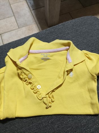 Body jaune Ralph Lauren