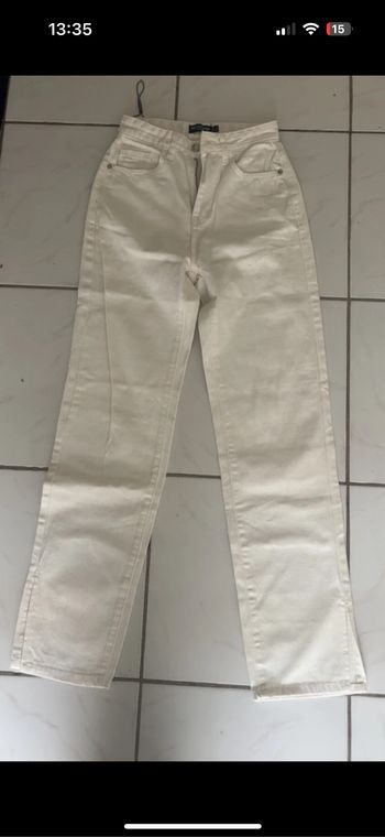 Jeans à fente PLT