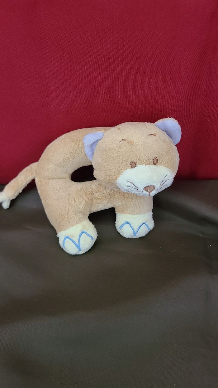 Doudou Hochet Chat Bengy - photo numéro 2