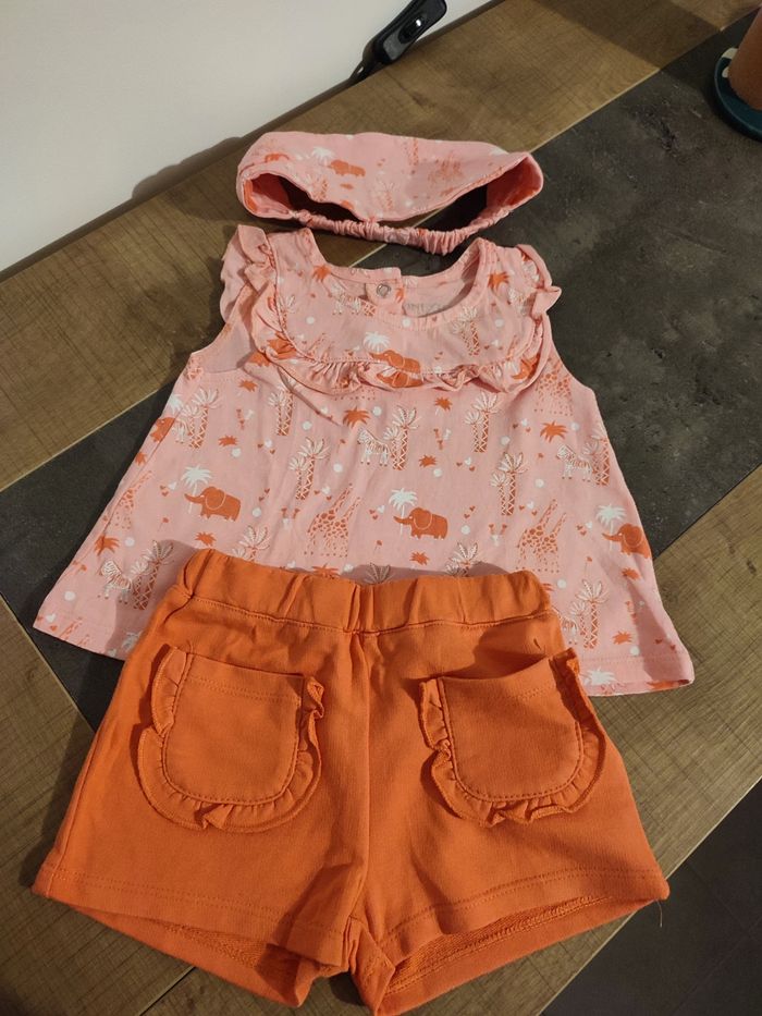 Ensemble été bébé fille