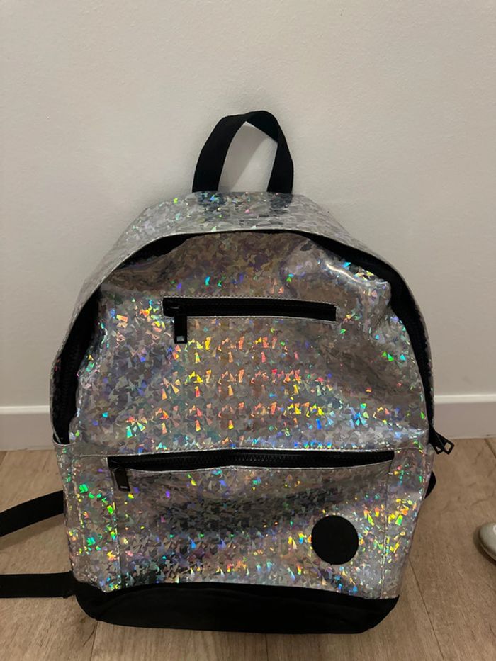 Sac à dos à paillettes - photo numéro 2