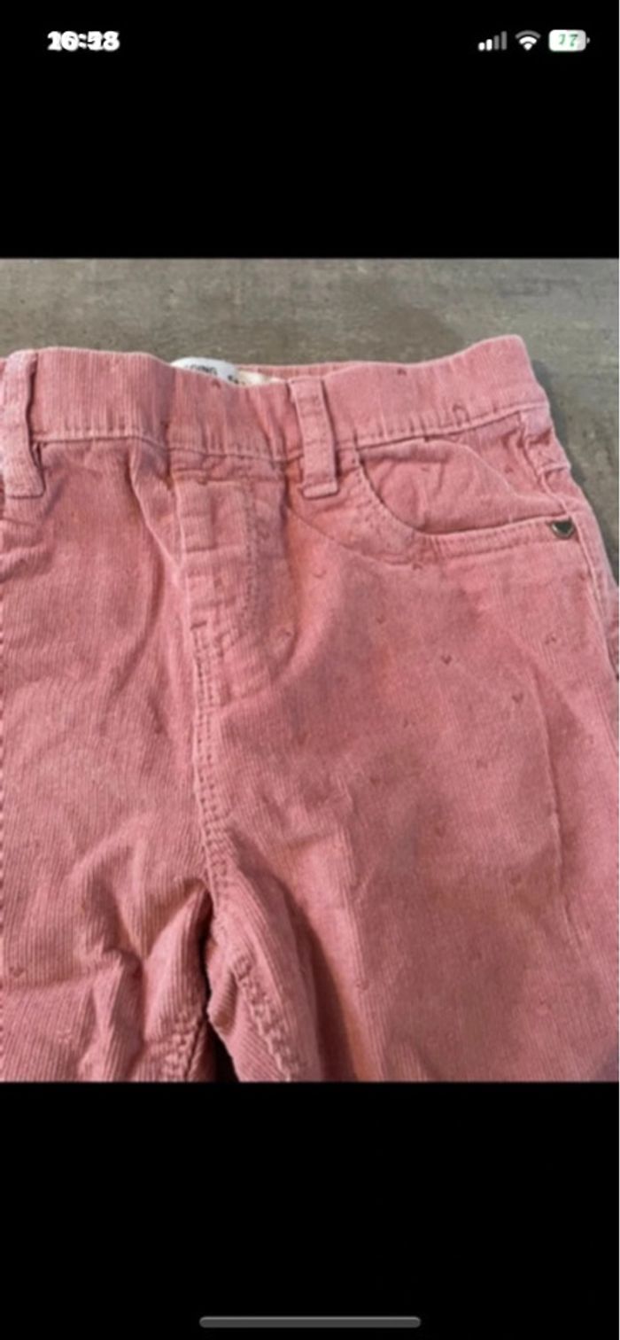 Legging velours 6/7 ans - photo numéro 4