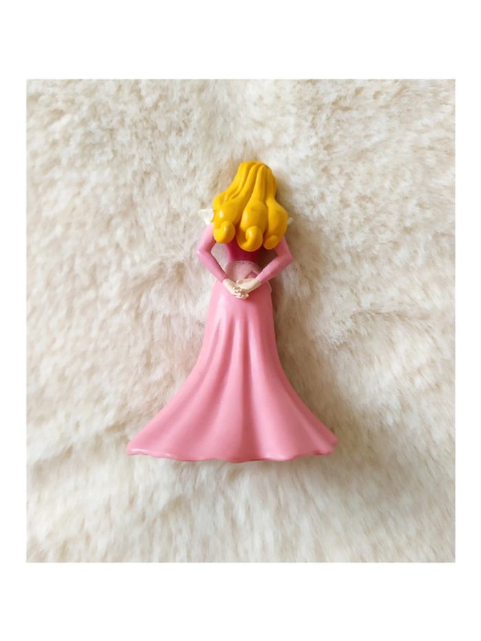 Figurine Aurore La Belle au Bois Dormant ou cake topper 10 cm - photo numéro 2