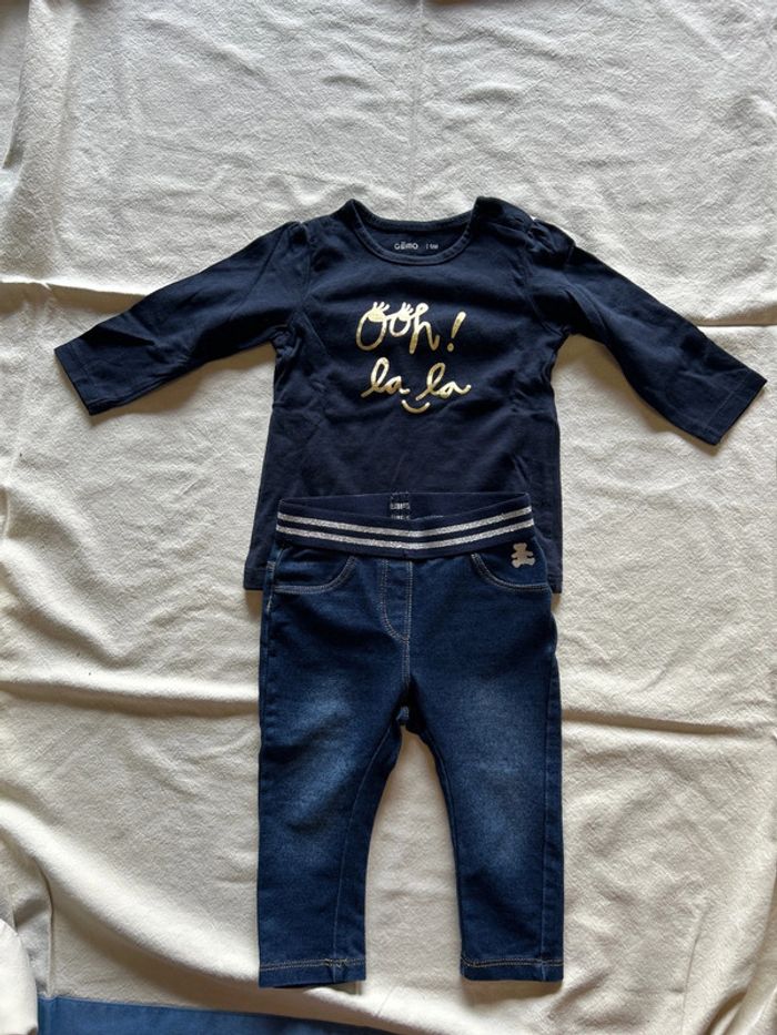 Ensemble jean + tee shirt
