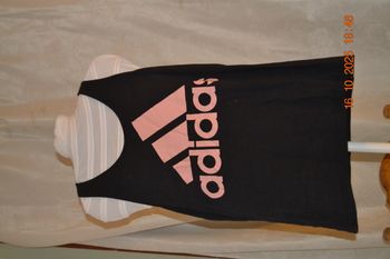 Débardeur noire et rose, taille L