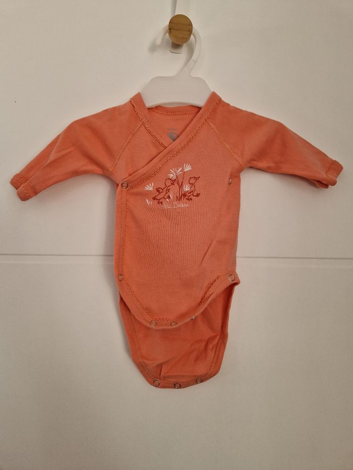 Lot de 2 bodys petit bateau - photo numéro 3