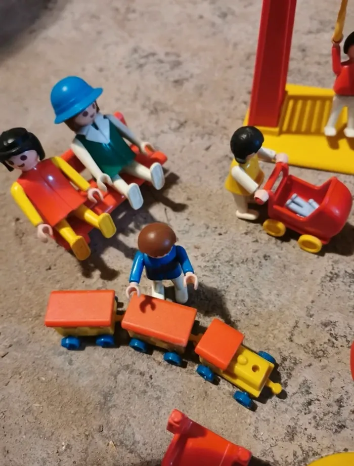 Playmobil parc de jeux ancien - photo numéro 4