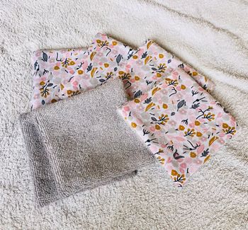 Cottons lavables x6 doux neuf