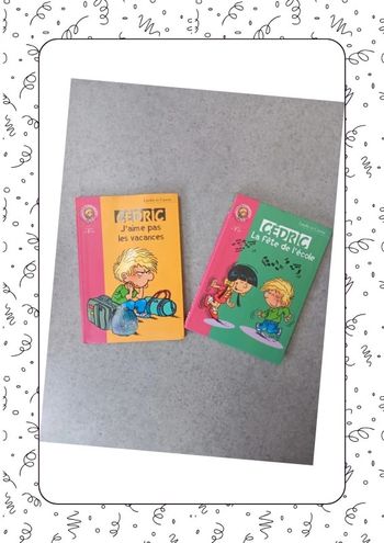 Lot 2 livres Cédric bibliothèque rose