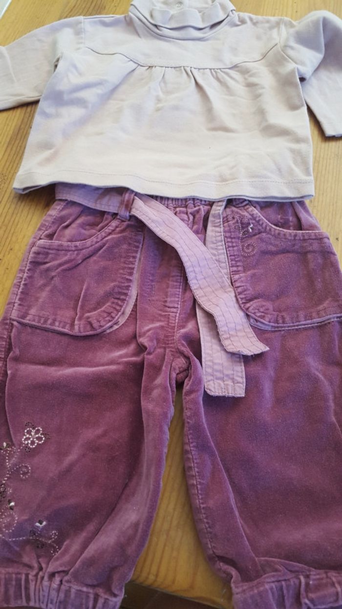 Ensemble 3 pieces poncho - photo numéro 4