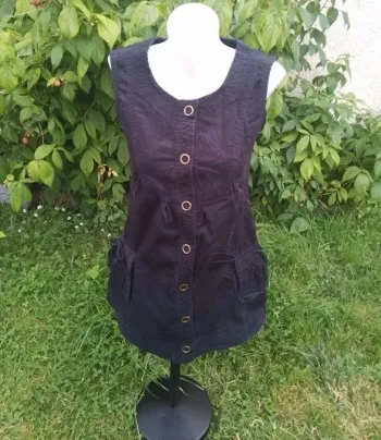robe velours taille M HEP - 100% coton